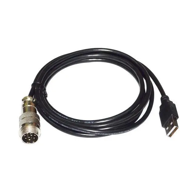 Alt view image 3 of 6 - WRIARICH USB 2.0 TO 9 DIN MALE ADAPTER CONNECTION DIN-USB CABLE FOR THRUSTMASTER TH8A GEAR TSSH TSSH+ MOD+ HANDBRAKE PC CONTROLLER KABLE 5M Length(3.6M Length)