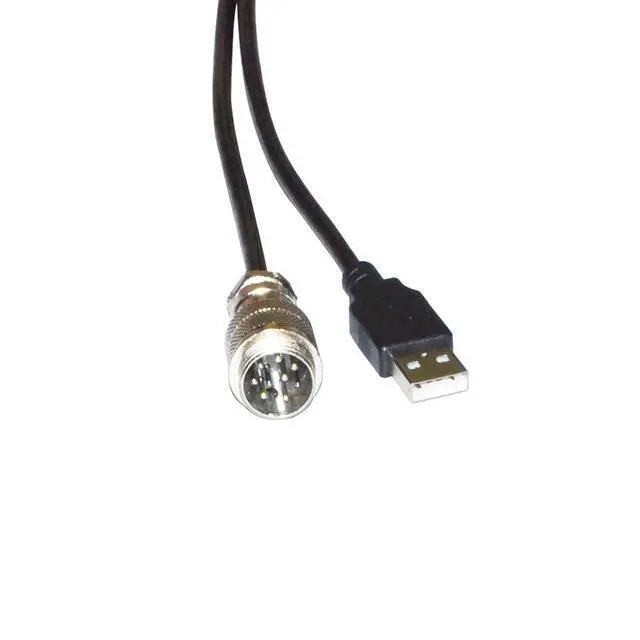 Alt view image 5 of 6 - WRIARICH USB 2.0 TO 9 DIN MALE ADAPTER CONNECTION DIN-USB CABLE FOR THRUSTMASTER TH8A GEAR TSSH TSSH+ MOD+ HANDBRAKE PC CONTROLLER KABLE 5M Length(3.6M Length)