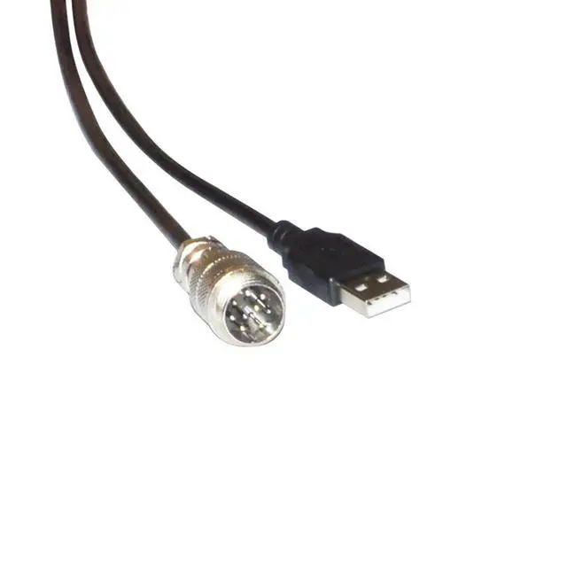 Alt view image 6 of 6 - WRIARICH USB 2.0 TO 9 DIN MALE ADAPTER CONNECTION DIN-USB CABLE FOR THRUSTMASTER TH8A GEAR TSSH TSSH+ MOD+ HANDBRAKE PC CONTROLLER KABLE 5M Length(3.6M Length)