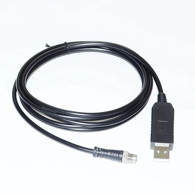 Main image of WRIARICH FTDI FT232RL CHIP USB TO M8 4-PIN MALE ADAPTER RS232 CONVERTER SERIAL COMMUNICATION CABLE FOR SICK SAFETY LASER SCANNER TO PC
5M Length