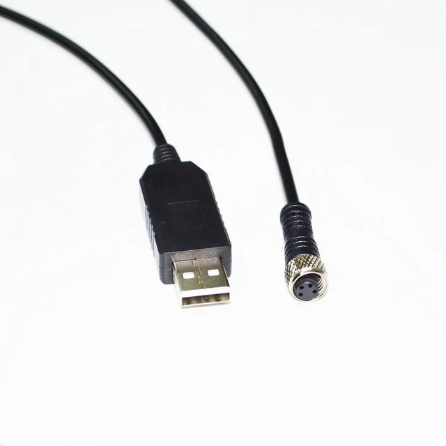 Alt view image 4 of 6 - WRIARICH FTDI FT232RL CHIP USB TO M8 4PIN ADAPTER RS232 CONVERTER SERIAL COMMUNICATION CABLE FOR ZABER X-LSM SERIES LUBRICATION OF LINEAR
5M Length