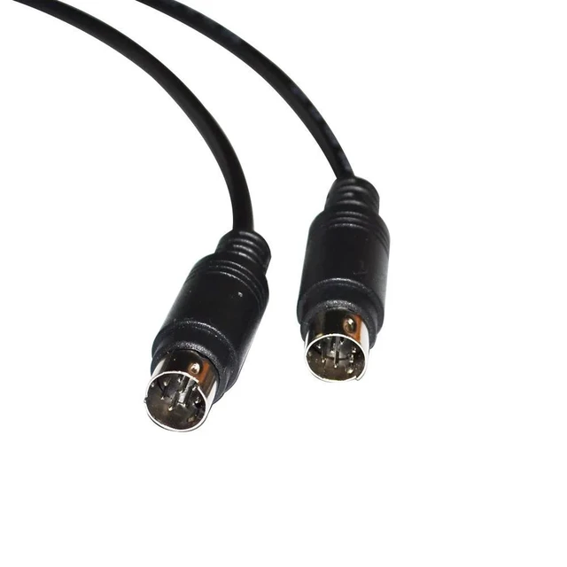 Alt view image 4 of 5 - WRIARICH MINI DIN 8PIN MD8 TO MD8 ADAPTER FOR SONY VIDEO CONFERENCE CAMERA VISCA IN TO OUT NETWORKING DEVICE CASCADING CONNECTION CABLE 7M Length(8M Length)