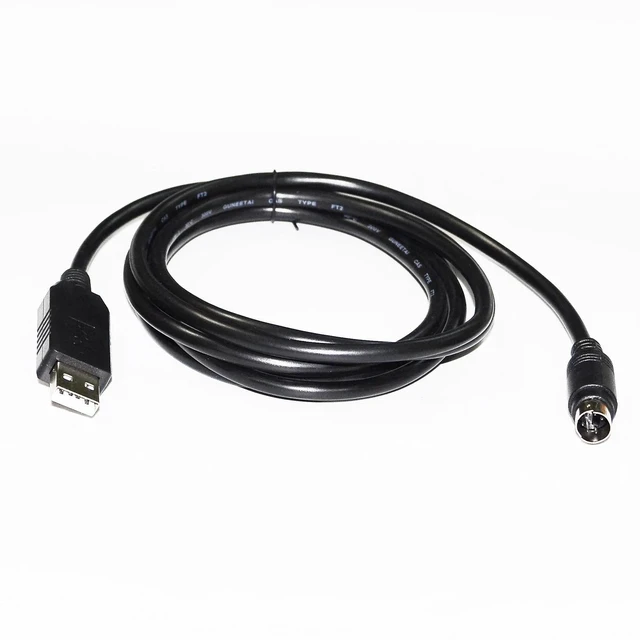 Alt view image 2 of 6 - WRIARICH INLINE CONTROLLER ILC 200 IB (PAC) USB TO MINI-DIN 6 PIN MD6 ADAPTER RS232 SERIAL COMMUNICATION CABLE WITH FTDI FT232RL CHIP
3M Length