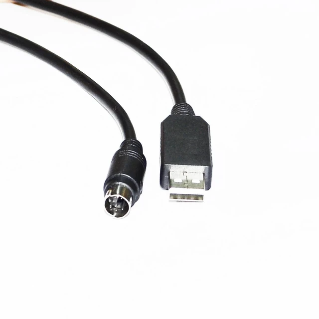 Alt view image 3 of 6 - WRIARICH INLINE CONTROLLER ILC 200 IB (PAC) USB TO MINI-DIN 6 PIN MD6 ADAPTER RS232 SERIAL COMMUNICATION CABLE WITH FTDI FT232RL CHIP
3M Length