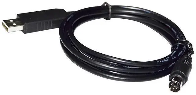 Alt view image 3 of 6 - WRIARICH FTDI FT232RL USB TO MINI DIN 5 PIN MD5 MALE CONVERTER SERIAL COMMUNICATION CABLE FOR PANASONIC GT SERIES TOUCHSCREEN TOOL PORT
(1.8M Length)