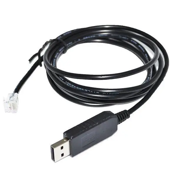 Alt view image 3 of 6 - WRIARICH FTDI FT232RL CHIP USB RS232 TO RJ11 RS232 CONVERTER SERIAL COMMUNICATION CONSOLE DEBUG CABLE FOR PYLONTECH LI-ION BATTERY TO PC (US2000C)
0.8M Length(1.8M Length)