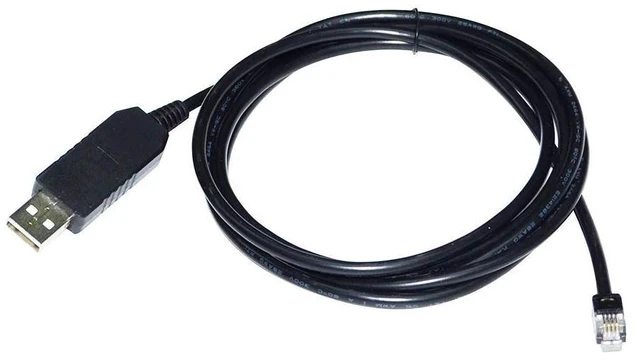 Main image of WRIARICH FTDI FT232RL CHIP USB TO RJ9 RJ11 4P4C PLUG RS232 SERIAL COMMUNICATION DEBUG CABLE FOR SERVOTRONIX CDHD SERVO BH86 C7 PORT TO PC
0.9M Length(3.6M Length)