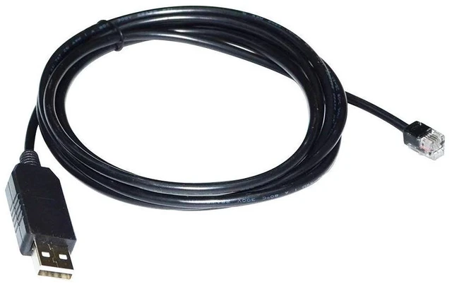 Alt view image 3 of 6 - WRIARICH FTDI FT232RL CHIP USB TO RJ9 RJ11 4P4C PLUG RS232 SERIAL COMMUNICATION DEBUG CABLE FOR SERVOTRONIX CDHD SERVO BH86 C7 PORT TO PC
0.9M Length(3.6M Length)