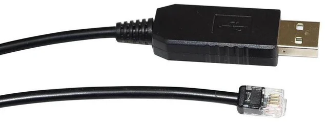 Alt view image 4 of 6 - WRIARICH FTDI FT232RL CHIP USB TO RJ9 RJ11 4P4C PLUG RS232 SERIAL COMMUNICATION DEBUG CABLE FOR SERVOTRONIX CDHD SERVO BH86 C7 PORT TO PC
0.9M Length(3.6M Length)