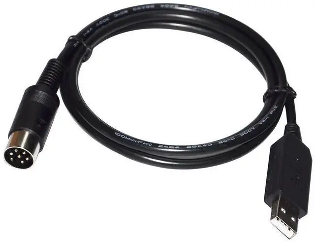 Main image of WRIARICH FTDI FT232RL USB TO 6PIN DIN CAT PROGRAM RADIO CABLE FOR KENWOOD TS-450 TS-450S TS-680 TS-690 TS-790 TS-850 TS-940 TS-950 LD-150 3M Length