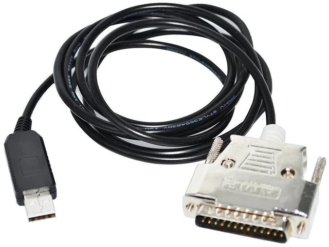 Main image of WRIARICH FTDI FT232RL USB TO D-SUB 25PIN DB25 MALE CONNECTOR ADAPTER RS232 SERIAL COMMUNICATION CNC PROGRAMMING CABLE FOR C-232R US-232R
3M Length