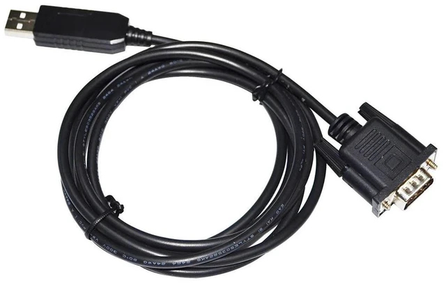 Alt view image 3 of 6 - WRIARICH FTDI FT232RL USB RS485 TO DB9 D-SUB 9P MALE ADAPTER CONVERTER SERIAL COMMUNICATION CONFIG CABLE FOR ESTUN PRONET EDB SERVO DRIVE (EDB Series)
7M Length(8M Length)
