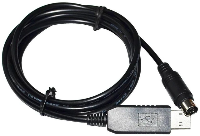 Main image of WRIARICH FTDI FT232RL USB RS232 TO MINI DIN 6P MD6 ADAPTER PLC PROGRAMMING COMMUNICATION CABLE FOR LS LG XGB-XBC XGK XEC PLC TO PC KABLE
305M Length(8M Length)