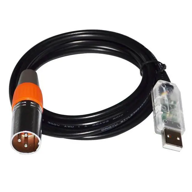 Alt view image 2 of 6 - WRIARICH FTDI FT232RL USB TO XLR 3PIN MALE CONVERTER RS485 SERIAL CABLE FOR XTA AUDIO PROCESSOR COMMUNICATION TO PC I/O K2-ADE ADAPTER (Color C)
7M Length(8M Length)