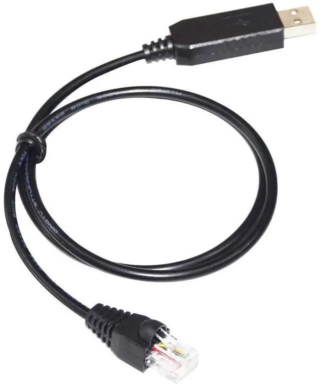Alt view image 3 of 6 - WRIARICH FT232RL CHIP USB TO RJ50 10P10C RS232 CONVERTER SERIAL CABLE FOR APC SMART-UPS 5G TO PC COMPATIABLE WITH APC 940-1525A 940-0625A (PL2303 CHIP TO RJ50)
5M Length