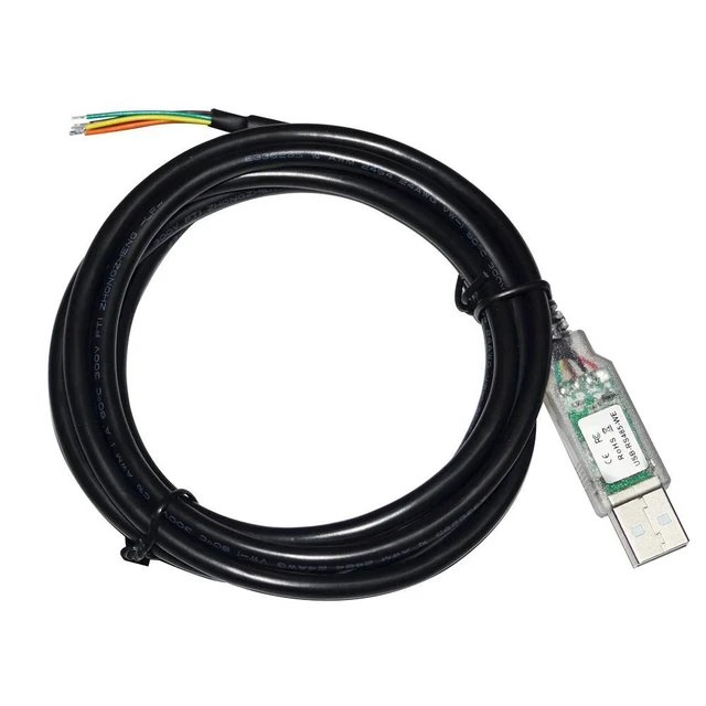 Alt view image 2 of 6 - WRIARICH FTDI FT232RQ CHIP USB TO 6PIN 6 CORE WIRE END OPEN RS485 CONVERTER SERIAL COMMUNICATION CABLE COMPATIBLE USB-RS485-WE-1800-BT (1.8M Length)