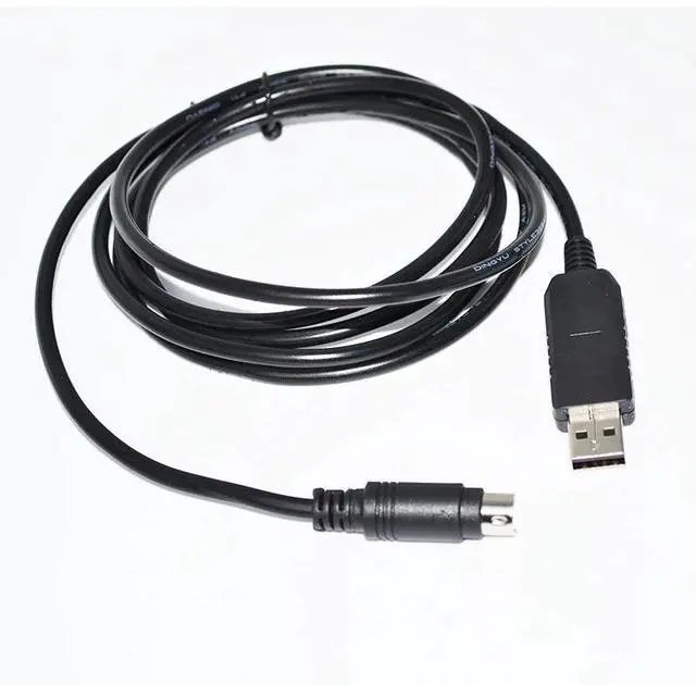 Main image of WRIARICH FTDI FT232RL USB TO MINI DIN 8P RS232 ADAPTER PLC PROGRAMMING CABLE FOR KENWOOD RADIO STATION PG-5G PG-5H TM-D710 TM-V71 RC-D710 (FT232RL)
(1.8M Length)