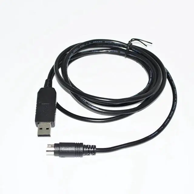 Alt view image 2 of 6 - WRIARICH FTDI FT232RL USB TO MINI DIN 8P RS232 ADAPTER PLC PROGRAMMING CABLE FOR KENWOOD RADIO STATION PG-5G PG-5H TM-D710 TM-V71 RC-D710 (FT232RL)
(1.8M Length)