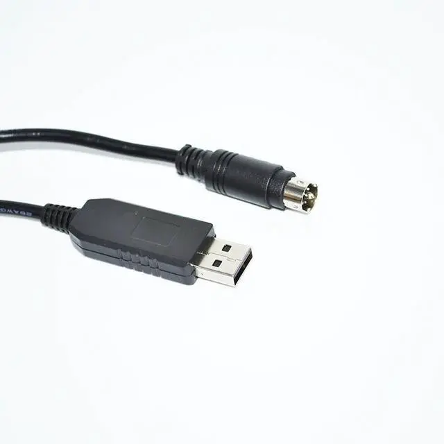 Alt view image 3 of 6 - WRIARICH FTDI FT232RL USB TO MINI DIN 8P RS232 ADAPTER PLC PROGRAMMING CABLE FOR KENWOOD RADIO STATION PG-5G PG-5H TM-D710 TM-V71 RC-D710 (FT232RL)
(1.8M Length)