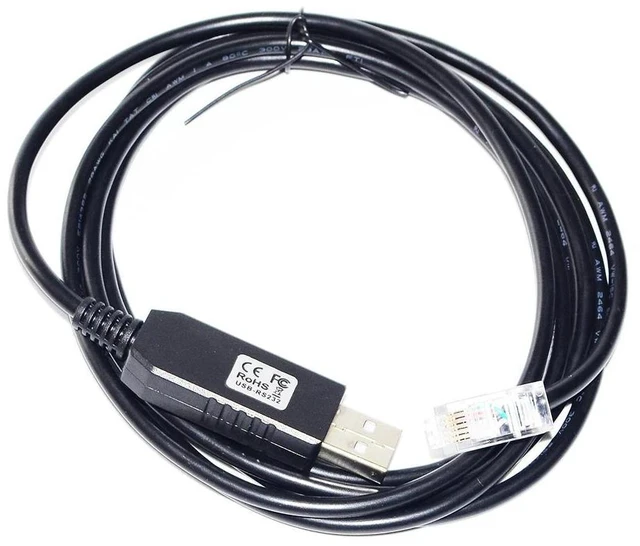 Main image of WRIARICH FTDI FT232RL CHIP USB TO RJ12 PLUG RS232 SERIAL CONTROL CABLE FOR OPTEC FOCUSLYNX DUAL-FOCUS CONTROLLER TO PC I/O #17695 KABLE (RJ12 TO USB)
0.8M Length(1.8M Length)