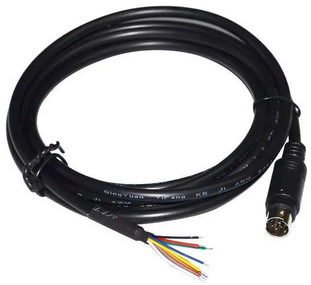 Main image of WRIARICH BREAKOUT CABLE YAESU CT-62 CAT CABLE MD8 8 PIN MINI DIN MALE SERIAL ADAPTER FOR YAESU BAND DATA CAT LINEAR TUNER FT-897 FT-817 7M Length(8M Length)