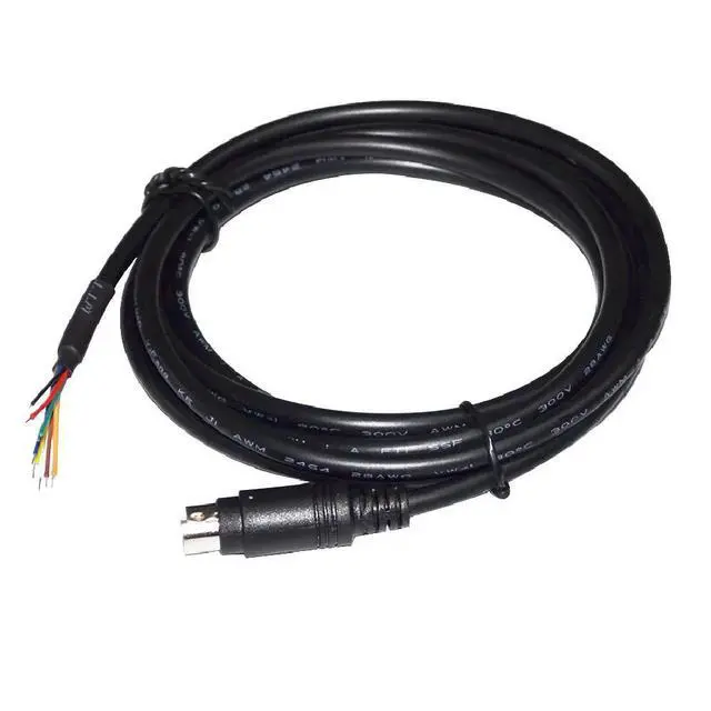 Alt view image 3 of 5 - WRIARICH BREAKOUT CABLE YAESU CT-62 CAT CABLE MD8 8 PIN MINI DIN MALE SERIAL ADAPTER FOR YAESU BAND DATA CAT LINEAR TUNER FT-897 FT-817 7M Length(8M Length)