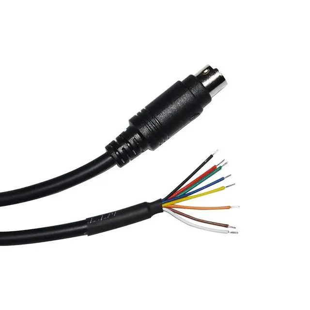 Alt view image 5 of 5 - WRIARICH BREAKOUT CABLE YAESU CT-62 CAT CABLE MD8 8 PIN MINI DIN MALE SERIAL ADAPTER FOR YAESU BAND DATA CAT LINEAR TUNER FT-897 FT-817 7M Length(8M Length)