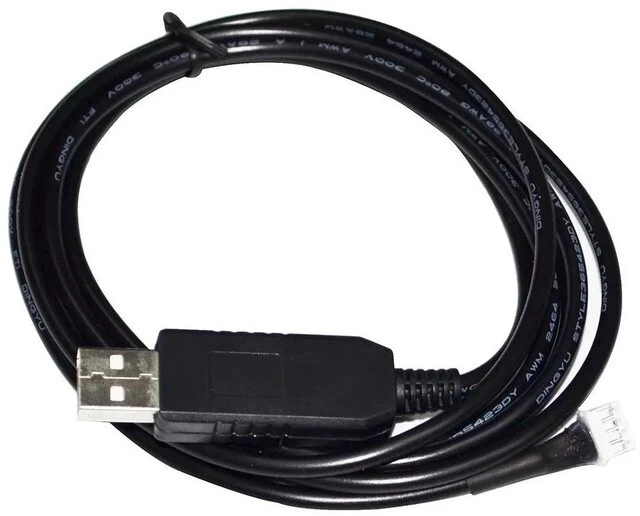 Main image of WRIARICH FTDI USB TO PH 2.0MM PITCH 4PIN ADAPTER RS232 SERIAL COMMUNICATION CONSOLE CABLE FOR LEADSHINE STEPPER CL1 CL2C DM2C SERIES
3M Length