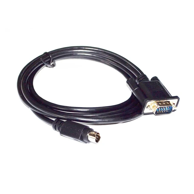 Alt view image 2 of 5 - WRIARICH VGA 15-PIN MALE TO S TERMINAL MINI DIN 8-PIN VIDEO ADAPTER CABLE, VGA 15-PIN TO MD 8-PIN TV BOX TO COMPUTER GRAPHICS CARD CABLE
0.3M Length(10M Length)