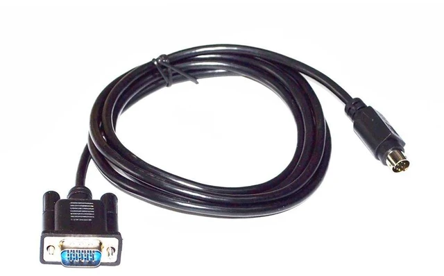 Main image of WRIARICH VGA 15-PIN MALE TO S TERMINAL MINI DIN 8-PIN VIDEO ADAPTER CABLE, VGA 15-PIN TO MD 8-PIN TV BOX TO COMPUTER GRAPHICS CARD CABLE
0.3M Length(10M Length)