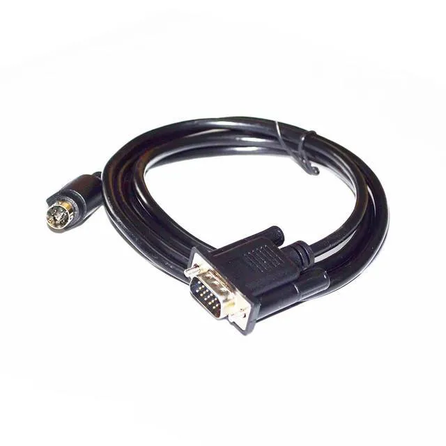Alt view image 3 of 5 - WRIARICH VGA 15-PIN MALE TO S TERMINAL MINI DIN 8-PIN VIDEO ADAPTER CABLE, VGA 15-PIN TO MD 8-PIN TV BOX TO COMPUTER GRAPHICS CARD CABLE
0.3M Length(10M Length)