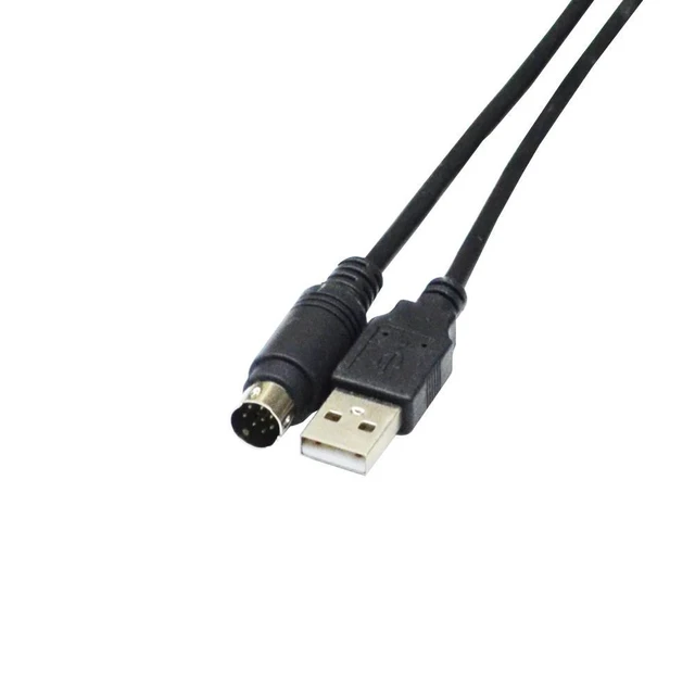 Alt view image 4 of 6 - WRIARICH USB AMINI-DIN 8 PIN MD8 MALE ADAPTER COMMUNICATION CABLE 6.2151.000 FOR METROHM TITRANDO POTENTIOMETRIC TITRATOR CONNECT TO PC 3M Length(3.6M Length)