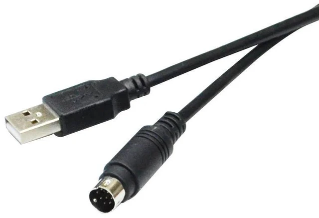 Alt view image 6 of 6 - WRIARICH USB AMINI-DIN 8 PIN MD8 MALE ADAPTER COMMUNICATION CABLE 6.2151.000 FOR METROHM TITRANDO POTENTIOMETRIC TITRATOR CONNECT TO PC 3M Length(3.6M Length)
