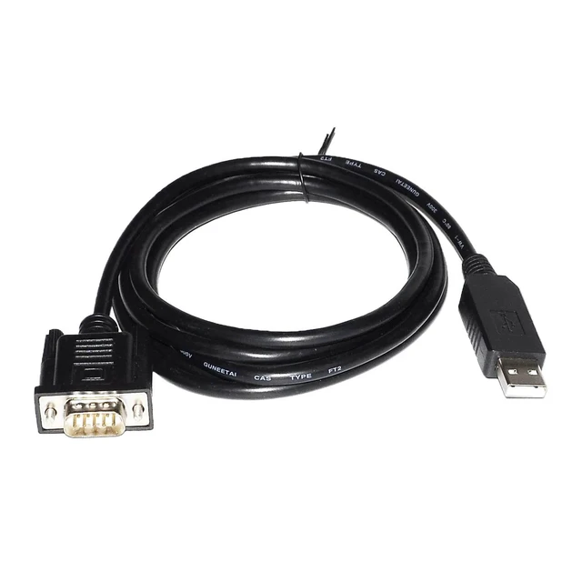Alt view image 3 of 6 - WRIARICH ORIGIN FT232RL CHIP USB TO D-SUB 9-PIN DB9 MALE ADAPTER RS-232 CONVERTER SERIAL COMMUNICATION CABLE FOR FATEK FBS PLC LINK TO PC
5M Length