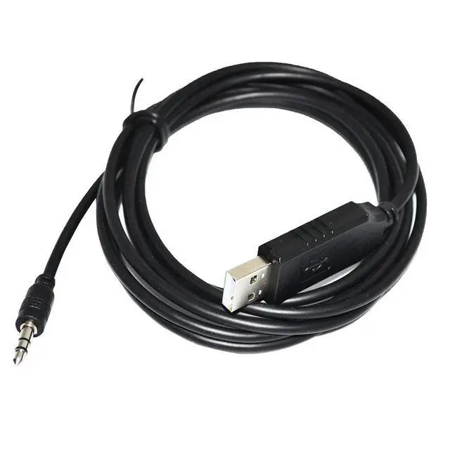 Alt view image 2 of 6 - WRIARICH FTDI FT232RL CHIP USB TO TRS 3.5MM JACK AJ PLUG RS232 CONVERTER SERIAL CABLE FOR ABICOR BINZEL EWR 2 (NET) GAS MONITORING SYSTEM
0.8M Length(1.8M Length)