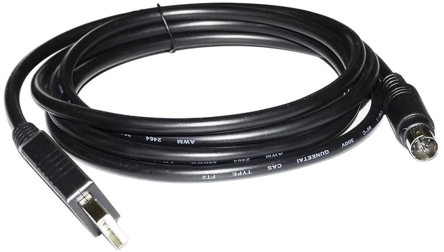 Alt view image 2 of 6 - WRIARICH FTDI FT232R CHIP USB TO MINI DIN 8 PIN MD8 MALE RS232 CONVERTER SERIAL CABLE FOR SONY LT10 LT11 LT20 LT30 SERIES DIGITAL GAUGE (RS232 SIGNAL)
5M Length