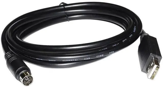 Main image of WRIARICH FTDI FT232R CHIP USB TO MINI DIN 8 PIN MD8 MALE RS232 CONVERTER SERIAL CABLE FOR SONY LT10 LT11 LT20 LT30 SERIES DIGITAL GAUGE (RS232 SIGNAL)
5M Length