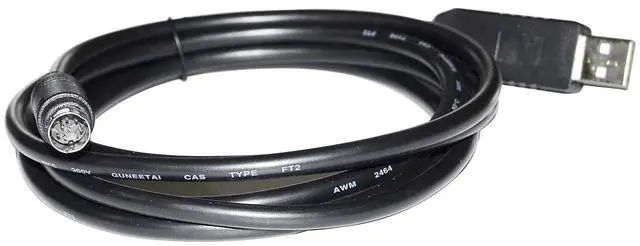 Alt view image 3 of 6 - WRIARICH FTDI FT232R CHIP USB TO MINI DIN 8 PIN MD8 MALE RS232 CONVERTER SERIAL CABLE FOR SONY LT10 LT11 LT20 LT30 SERIES DIGITAL GAUGE (RS232 SIGNAL)
5M Length