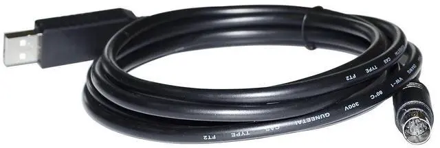 Alt view image 4 of 6 - WRIARICH FTDI FT232R CHIP USB TO MINI DIN 8 PIN MD8 MALE RS232 CONVERTER SERIAL CABLE FOR SONY LT10 LT11 LT20 LT30 SERIES DIGITAL GAUGE (RS232 SIGNAL)
5M Length