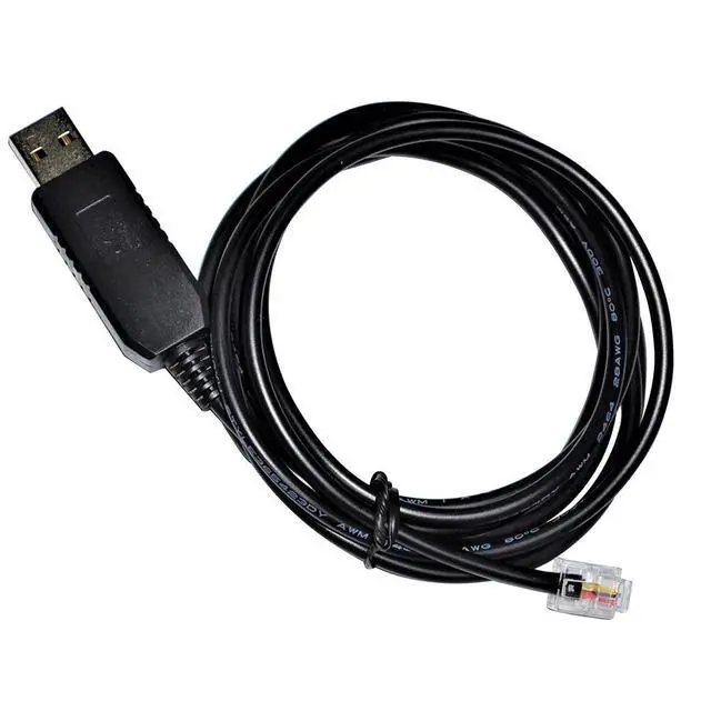 Alt view image 2 of 6 - WRIARICH INDUSTRIAL FTDI FT232RL USB TO RJ11 RJ12 6P4C ADAPTER RS485 CONVERTER COMMUNICATION CABLE FOR DELTA VFD ALL SERIES CONNECT TO PC 3M Length