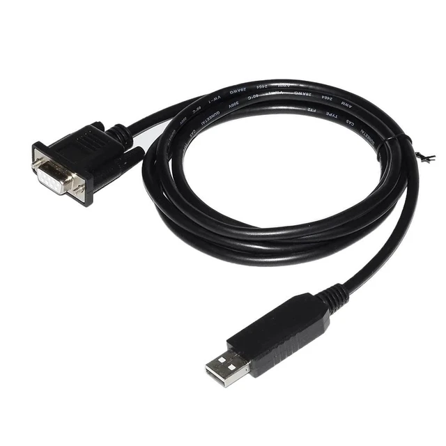 Alt view image 3 of 6 - WRIARICH FTDI FT232RL USB TO D-SUB DB9 9P FEMALE ADAPTER RS232 SERIAL COMMUNICATION CABLE FOR LOCOMARINE NMEA0183 TO ETHERNET CONVERTER
305M Length(5M Length)