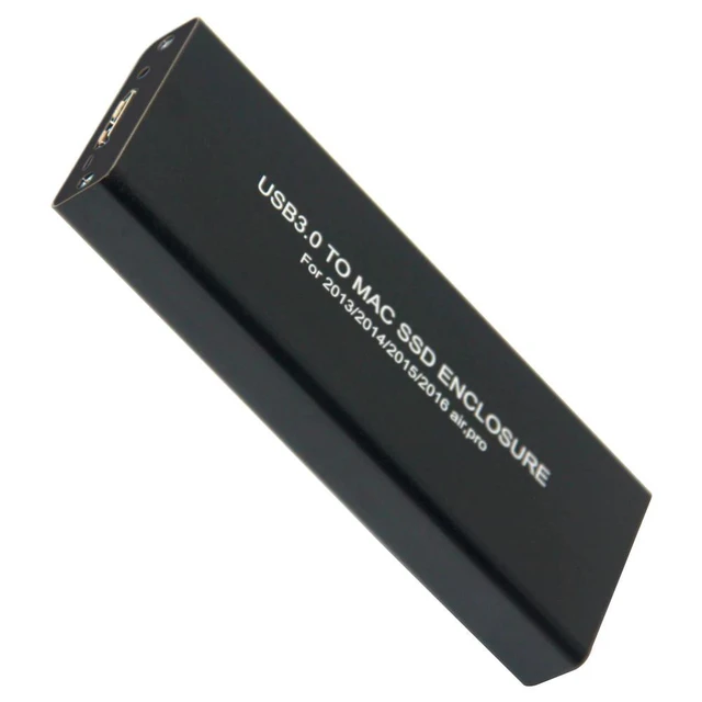 Alt view image 4 of 6 - WRIARICH SSD Case For Air Pro Retina 2013 2014 2015 /2016 Hard Disk Box USB 3.0 to Mac SSD Case Box A1466 A1465 A1398 A1502