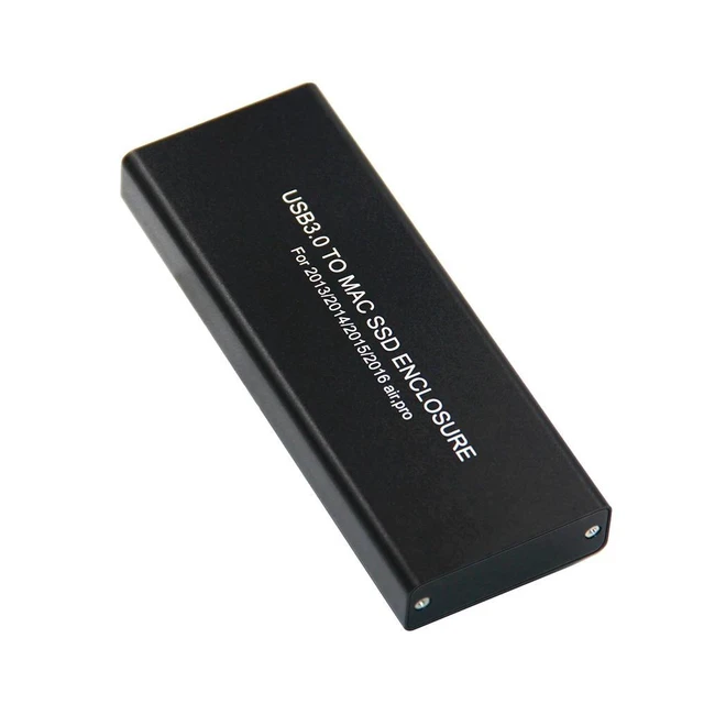 Alt view image 6 of 6 - WRIARICH SSD Case For Air Pro Retina 2013 2014 2015 /2016 Hard Disk Box USB 3.0 to Mac SSD Case Box A1466 A1465 A1398 A1502