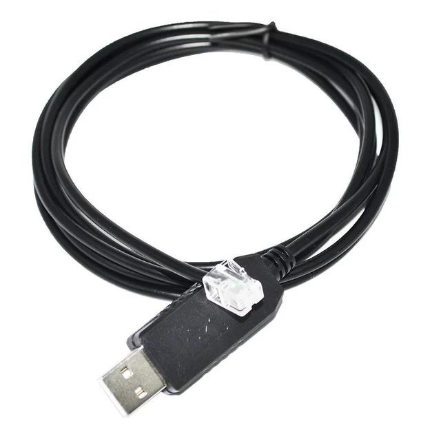 Alt view image 7 of 7 - WRIARICH FTDI USB TO RJ9 RJ11 4P4C ASIAIR DIRECT TO IOPTRON EQUATORIAL CABLE I/O HC HAND CONTROLLER FOR IEQ30 IEQ45 ZEQ25 CEM60 CEM25P
5M Length