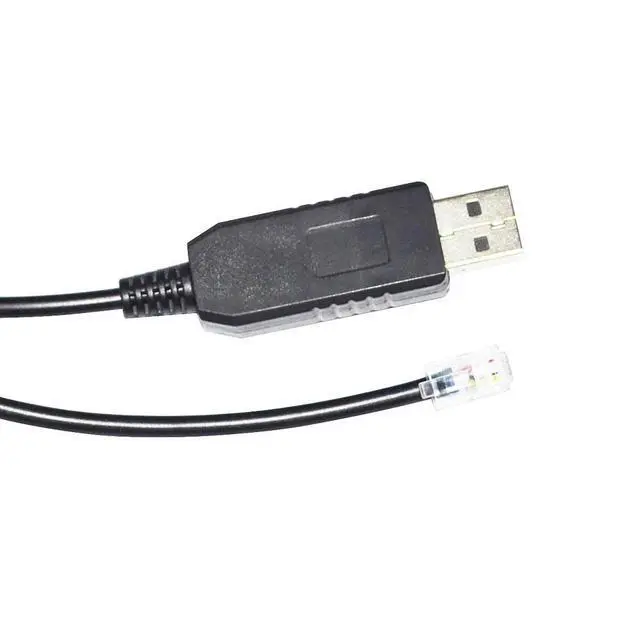 Alt view image 3 of 6 - WRIARICH FTDI FT232RL USB TO RS232 RJ11 RJ9 4P4C PLUG SERIAL CABLE FOR HAND CONTROLLER OF AVX CELESTRON MOUNT TO PC NEXSTAR CONTROL KABLE
5M Length