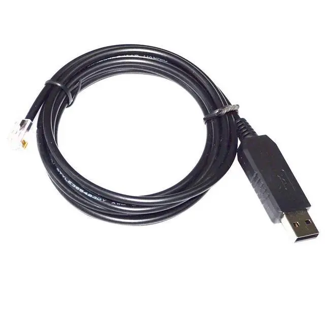 Alt view image 2 of 6 - WRIARICH FTDI FT232RL USB TO RS232 RJ11 RJ9 4P4C PLUG SERIAL CABLE FOR HAND CONTROLLER OF AVX CELESTRON MOUNT TO PC NEXSTAR CONTROL KABLE
5M Length