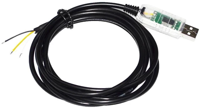 Main image of WRIARICH INDUSTRIAL FTDI FT232RL CHIP USB TO RS485 3PIN 3 CORE WE CONVERTER SERIAL COMMUNICATION CABLE COMPATIBLE USB-RS485-WE-1800-BT (Black USB Case)
7M Length(8M Length)