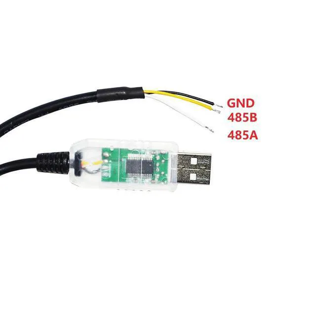 Alt view image 5 of 6 - WRIARICH INDUSTRIAL FTDI FT232RL CHIP USB TO RS485 3PIN 3 CORE WE CONVERTER SERIAL COMMUNICATION CABLE COMPATIBLE USB-RS485-WE-1800-BT (Black USB Case)
7M Length(8M Length)