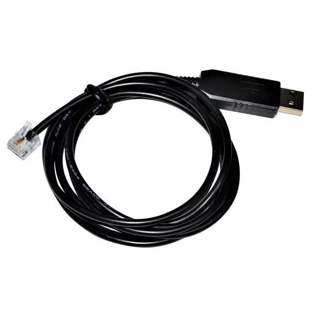 Main image of WRIARICH FTDI FT232RL USB TO RJ11 RJ12 6P4C ADAPTER RS232 SERIAL COMMUNICATION CABLE FOR SRNE MPPT SOLAR CHARGE CONTROLLER / INVERTER
5M Length