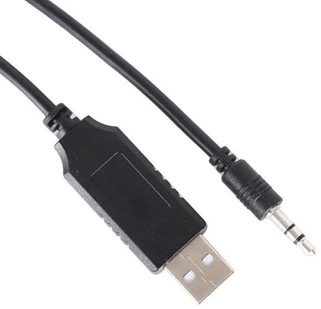 Alt view image 4 of 6 - WRIARICH FTDI FT232RL CHIP USB TO TRS 3.5MM JACK AJ PLUG RS232 CONVERTER SERIAL CABLE FOR ABICOR BINZEL EWR 2 (NET) GAS MONITORING SYSTEM
0.8M Length(1.8M Length)